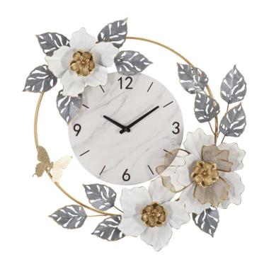 Orologio Muro Flowers cm.64x8x64