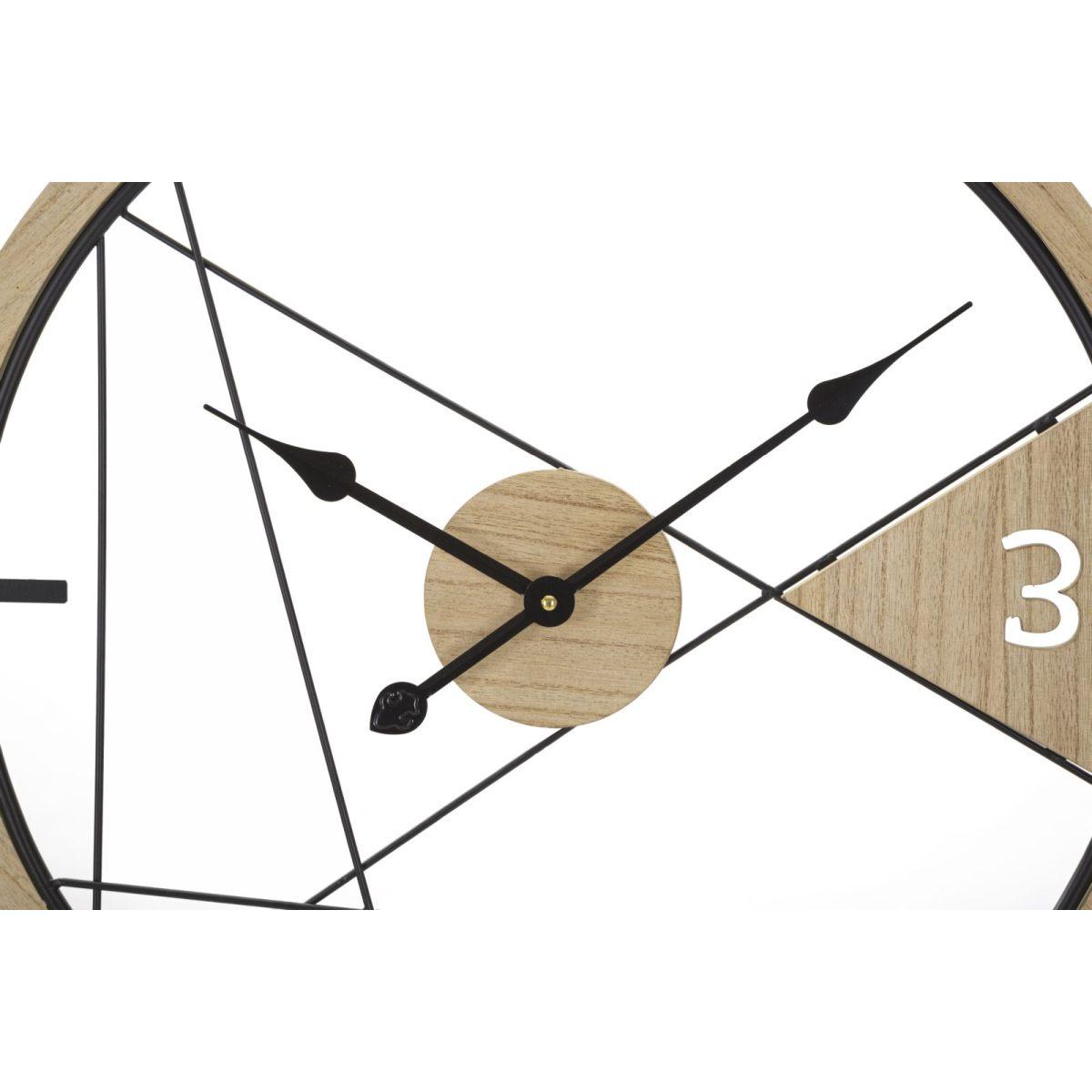 Orologio Muro Geometric Design cm.Ø60x2,5