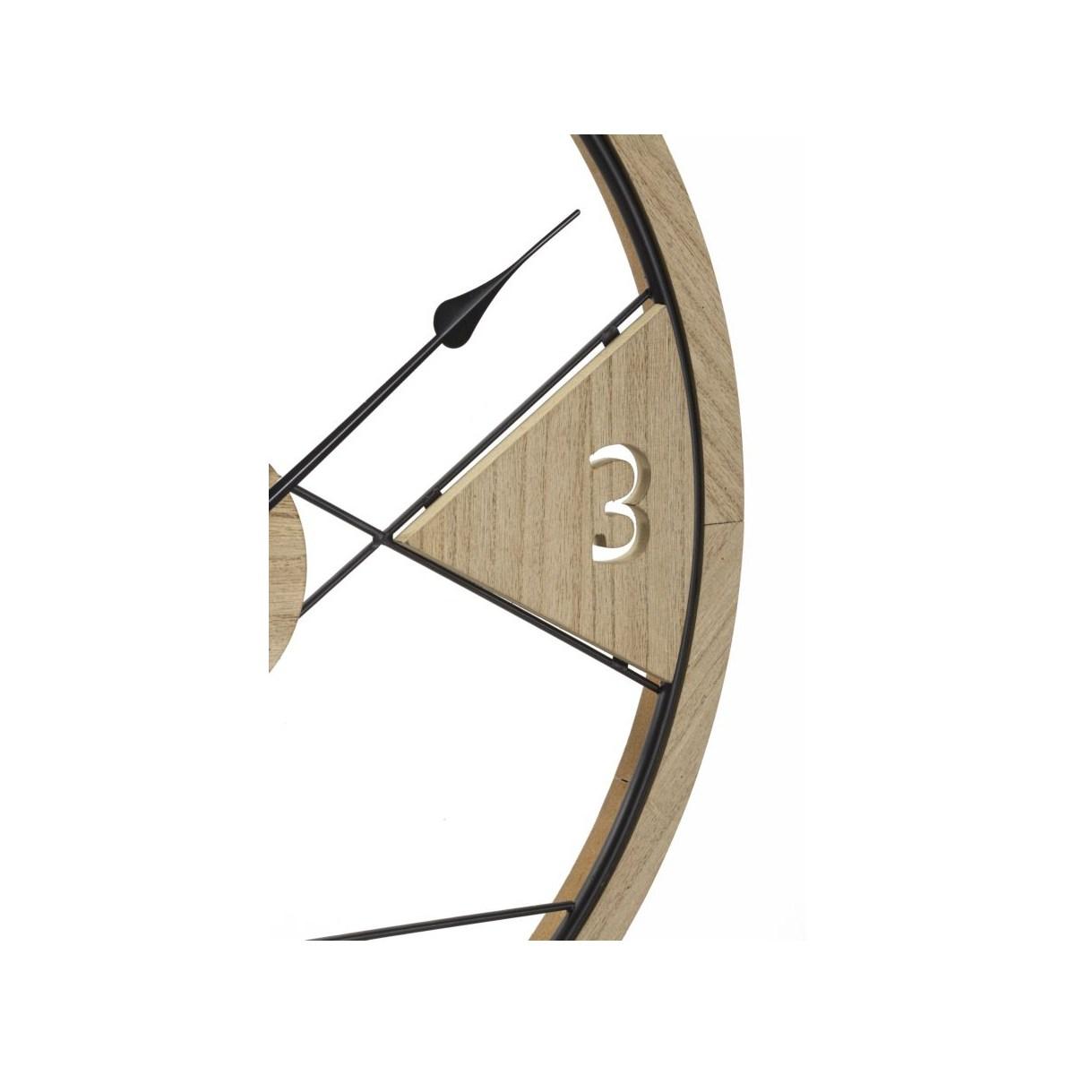 Orologio Muro Geometric Design cm.Ø60x2,5