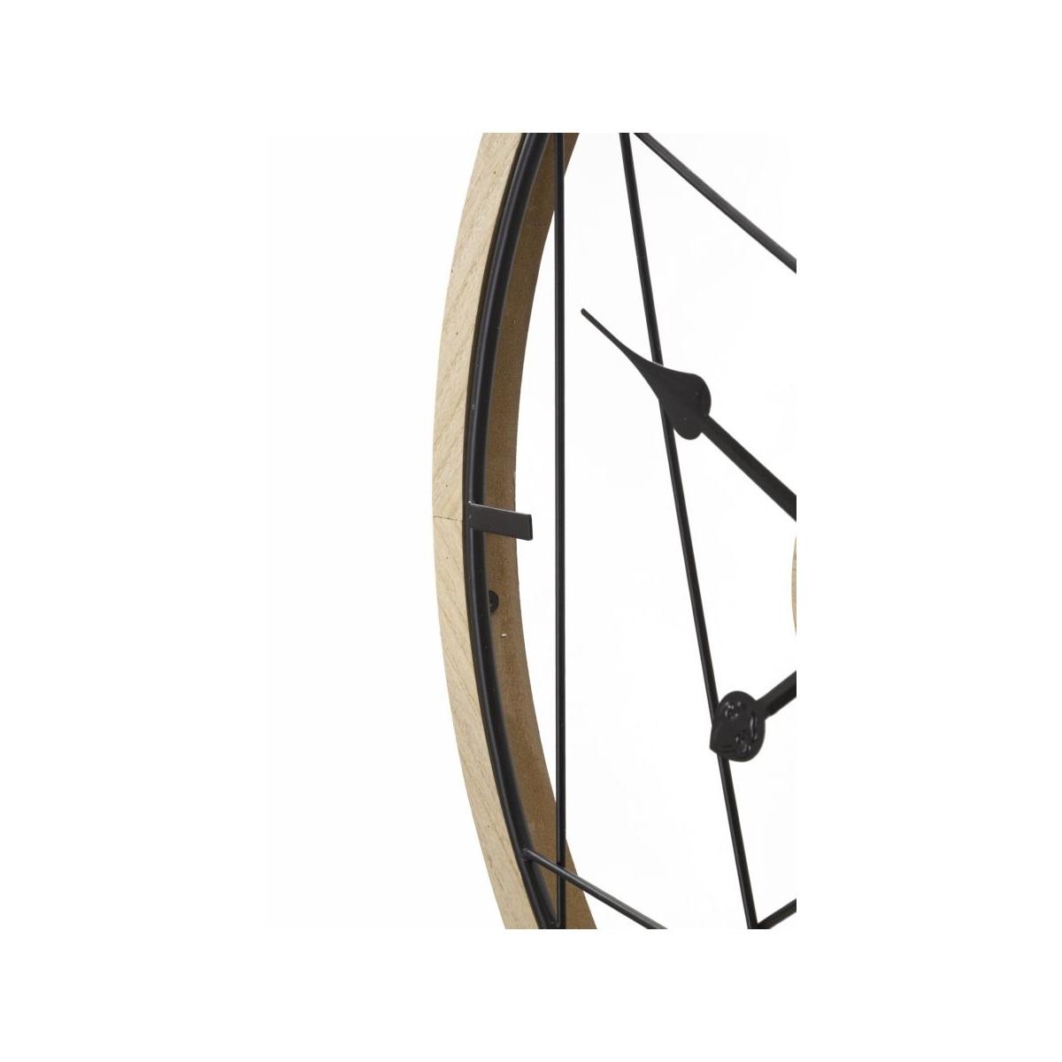 Orologio Muro Geometric Design cm.Ø60x2,5