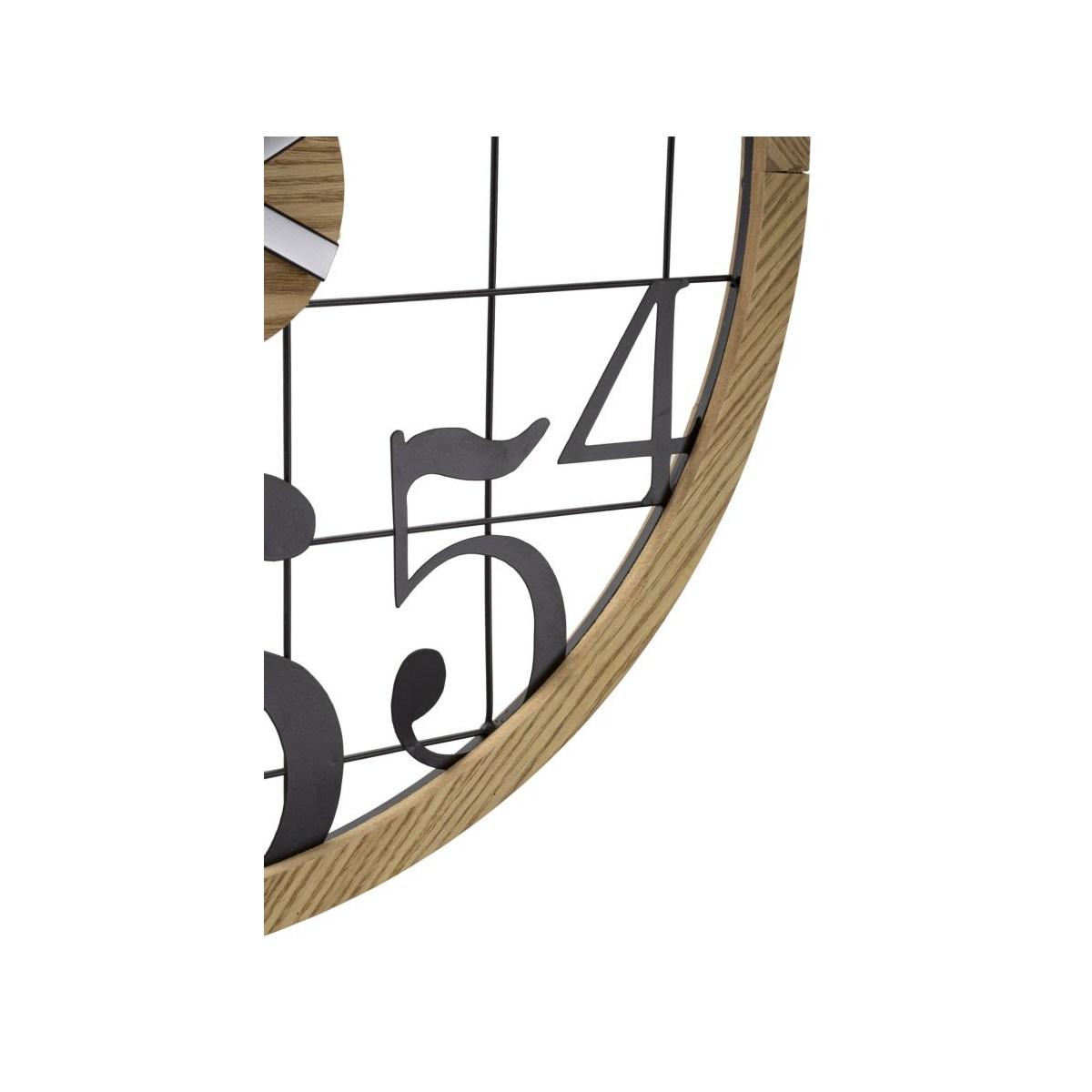 Orologio Muro Numbers cm.Ø60x2,5
