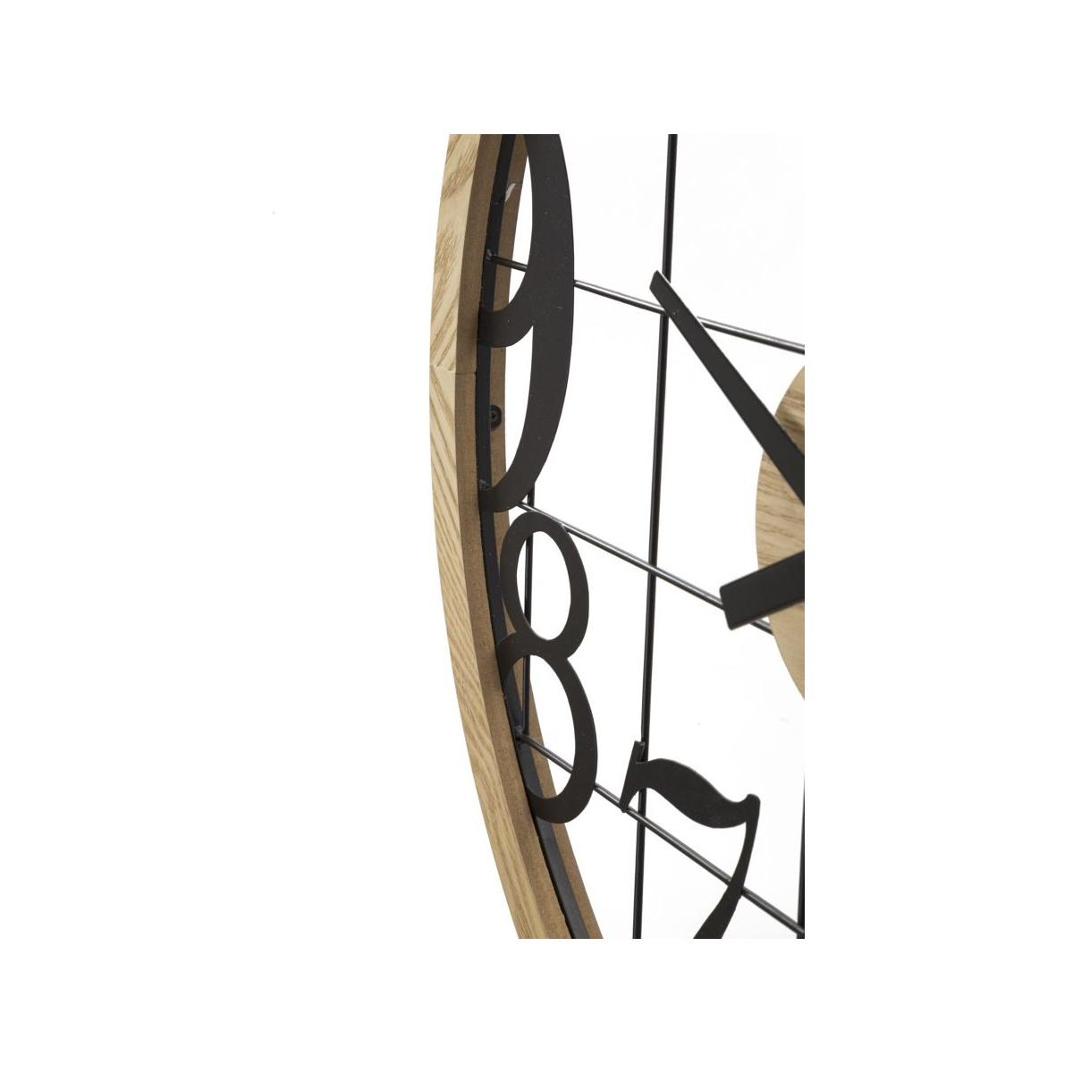 Orologio Muro Numbers cm.Ø60x2,5