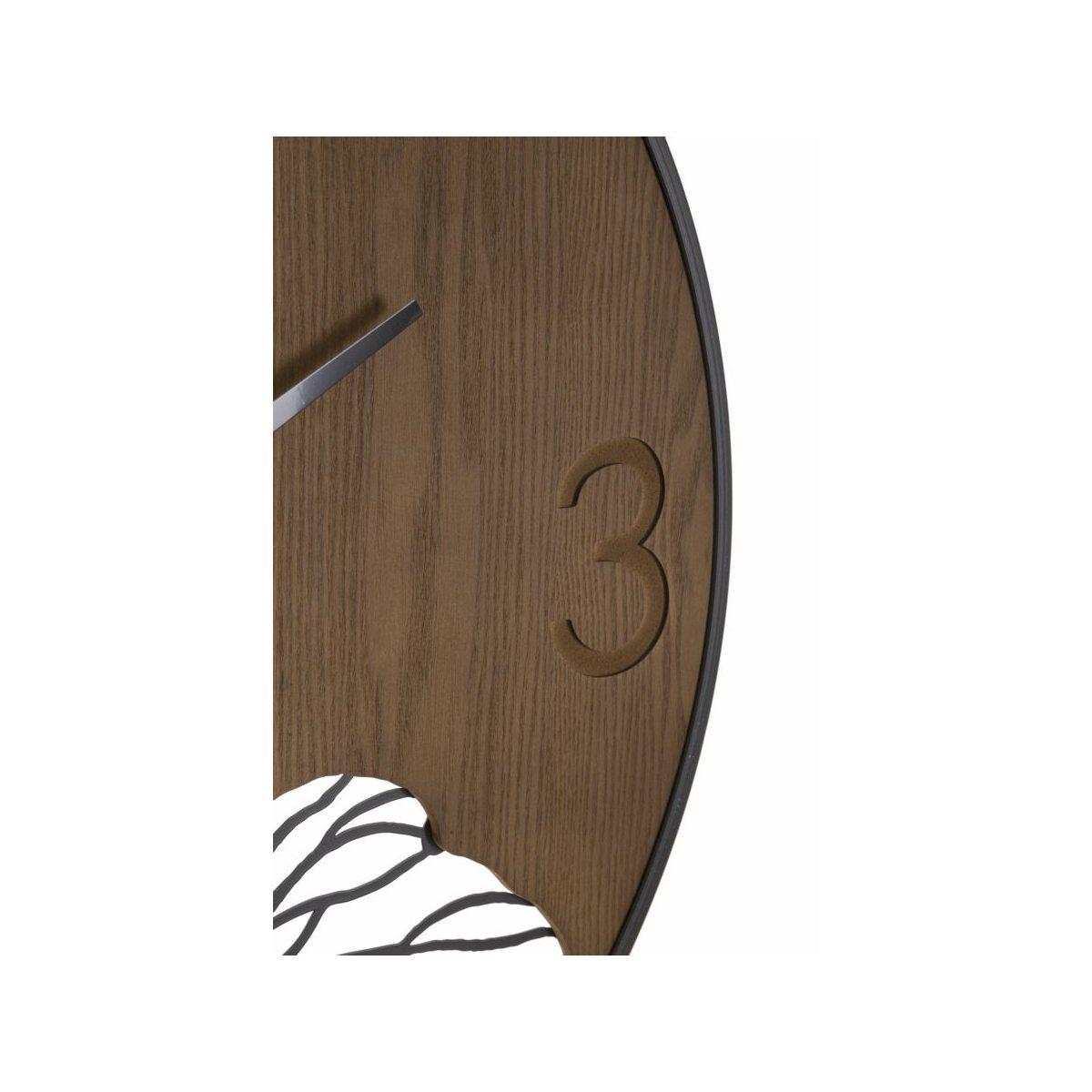 Orologio Muro Wood/Leaf cm.Ø60x2