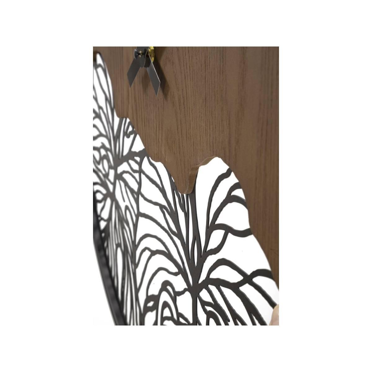 Orologio Muro Wood/Leaf cm.Ø60x2
