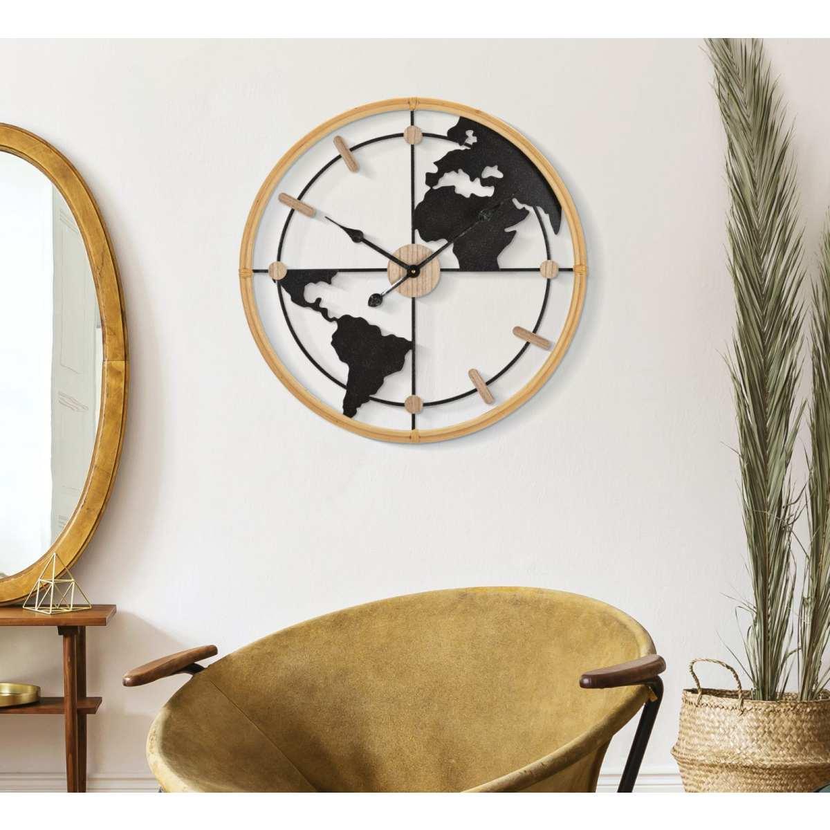 Orologio Muro World New cm.Ø60x5
