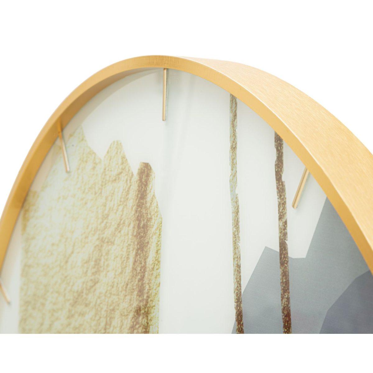 Orologio Muro Glass Motif cm.Ø80x5
