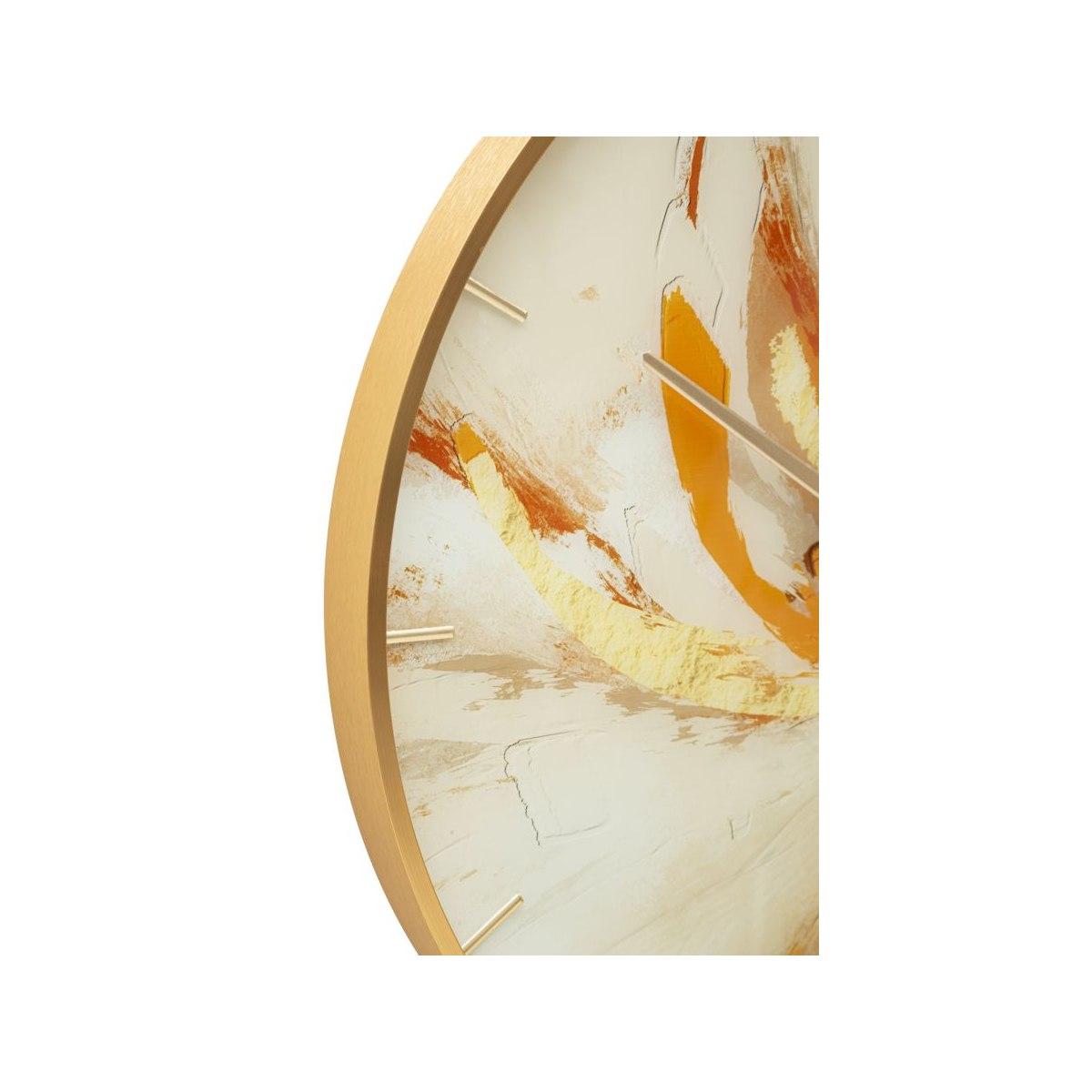 Orologio Muro Glass Toply cm.Ø60x5