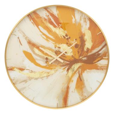Orologio Muro Glass Toply cm.Ø80x5