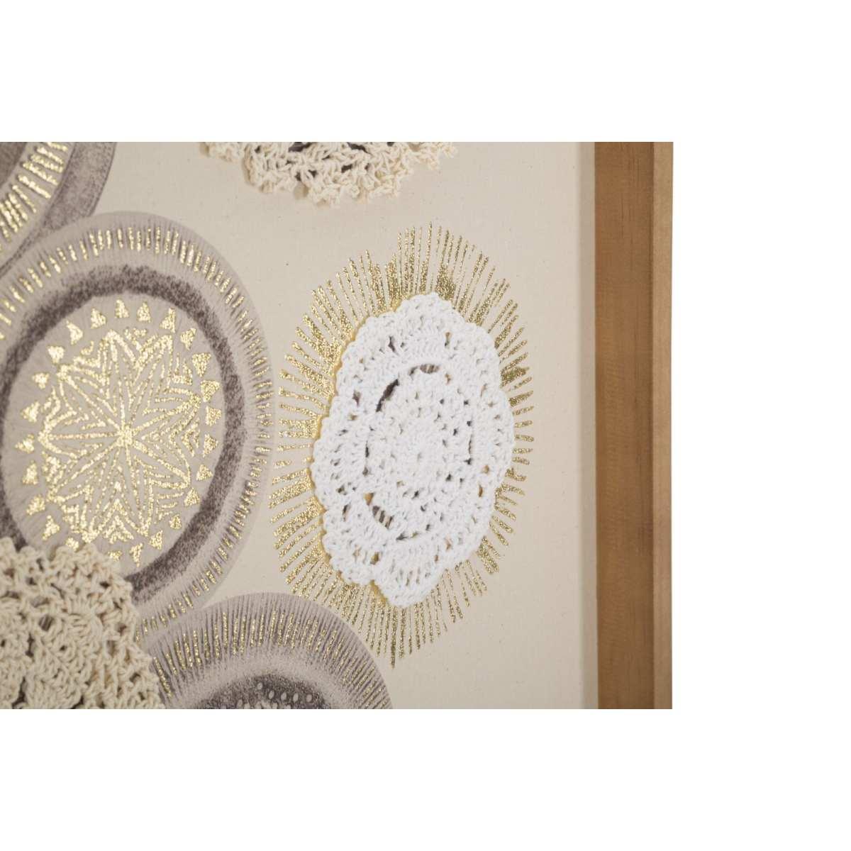 Pannello Con Cornice Circly Conserti cm.45x3,2x60