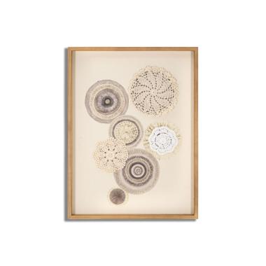 Pannello Con Cornice Circly Conserti cm.45x3,2x60