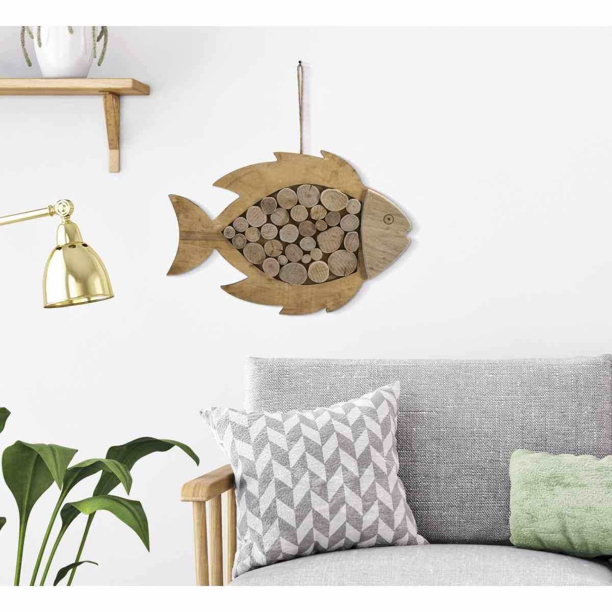 Pesce Da Appendere Nature cm.42,5x2x28,5
