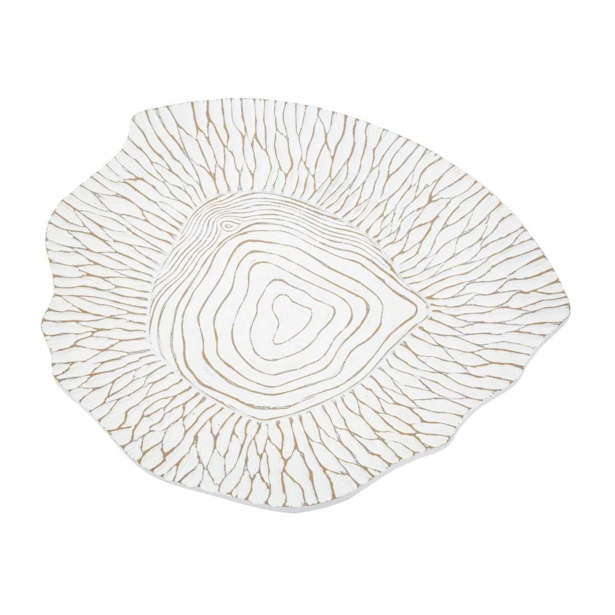 Piatto Svuota Tasche Resina cm.37x34x6