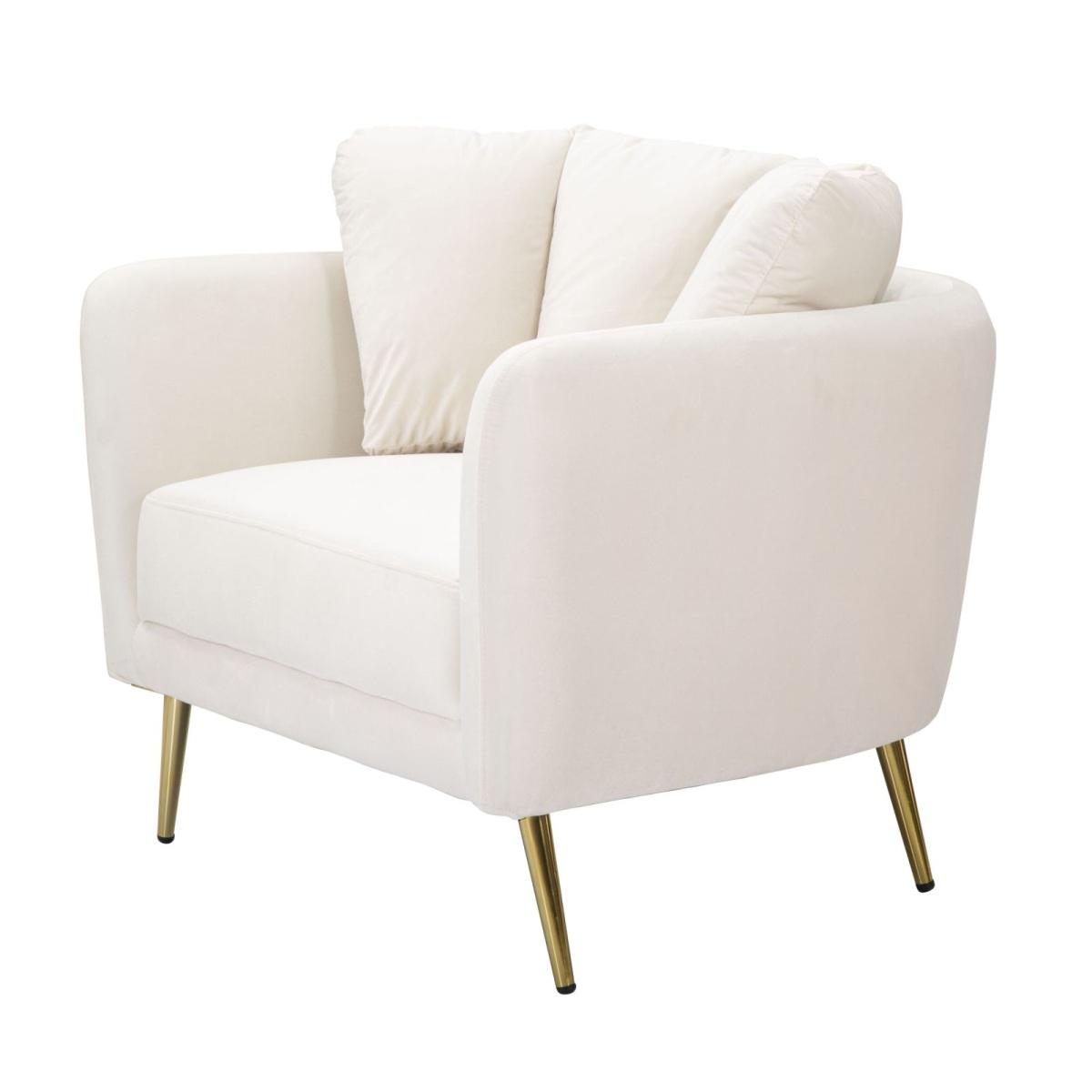 Poltrona Kiev Crema cm.88x77x74