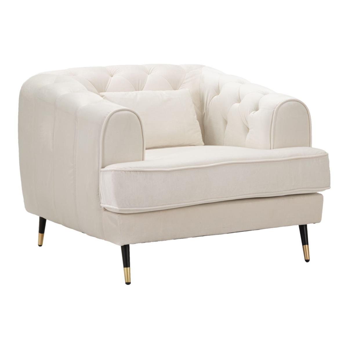 Poltrona Praga Crema cm.93x86x71