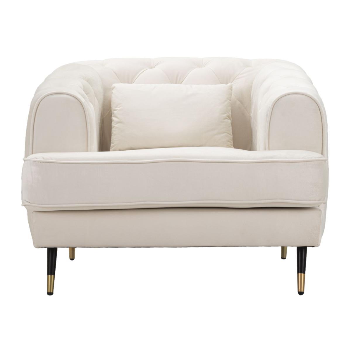 Poltrona Praga Crema cm.93x86x71