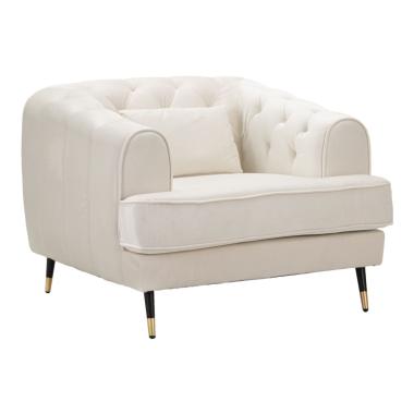 Poltrona Praga Crema cm.93x86x71