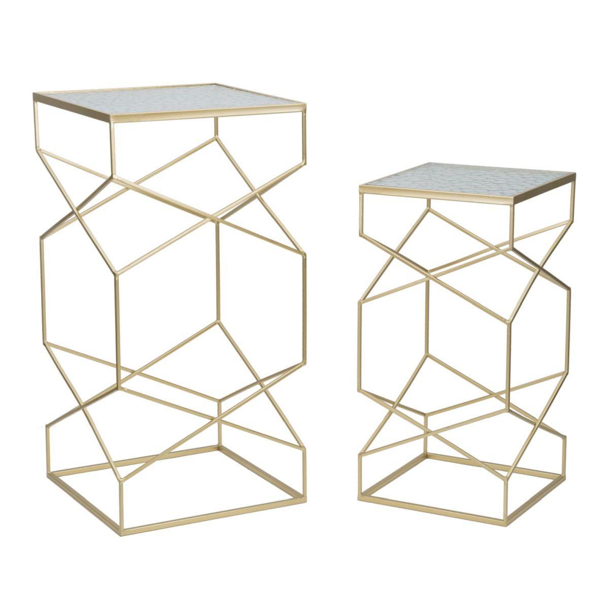 Porta Telefono Glassy Coppia cm.50x50x100-40x40x80