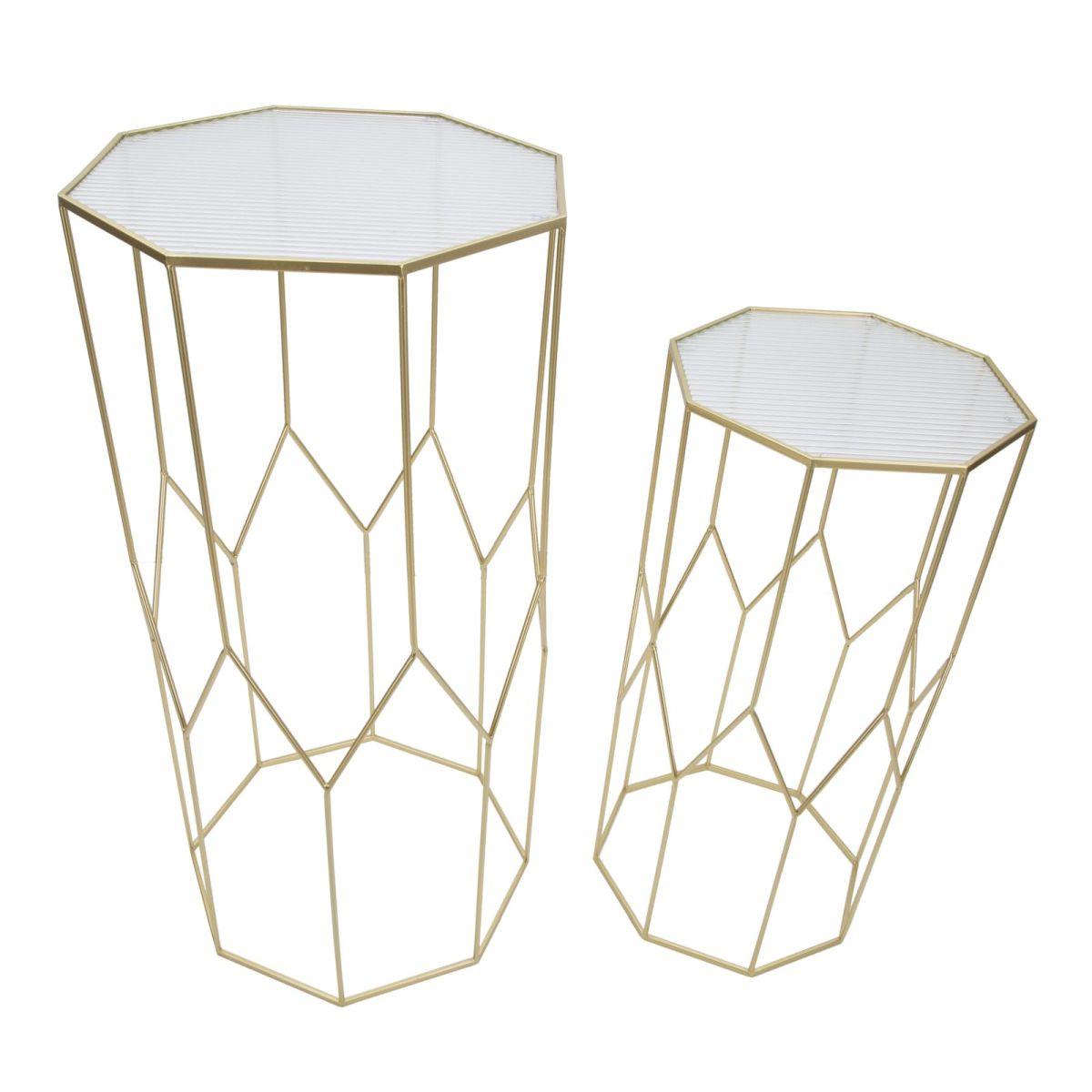 Porta Telefono New Glass Coppia cm.50x46x100-40x37x80