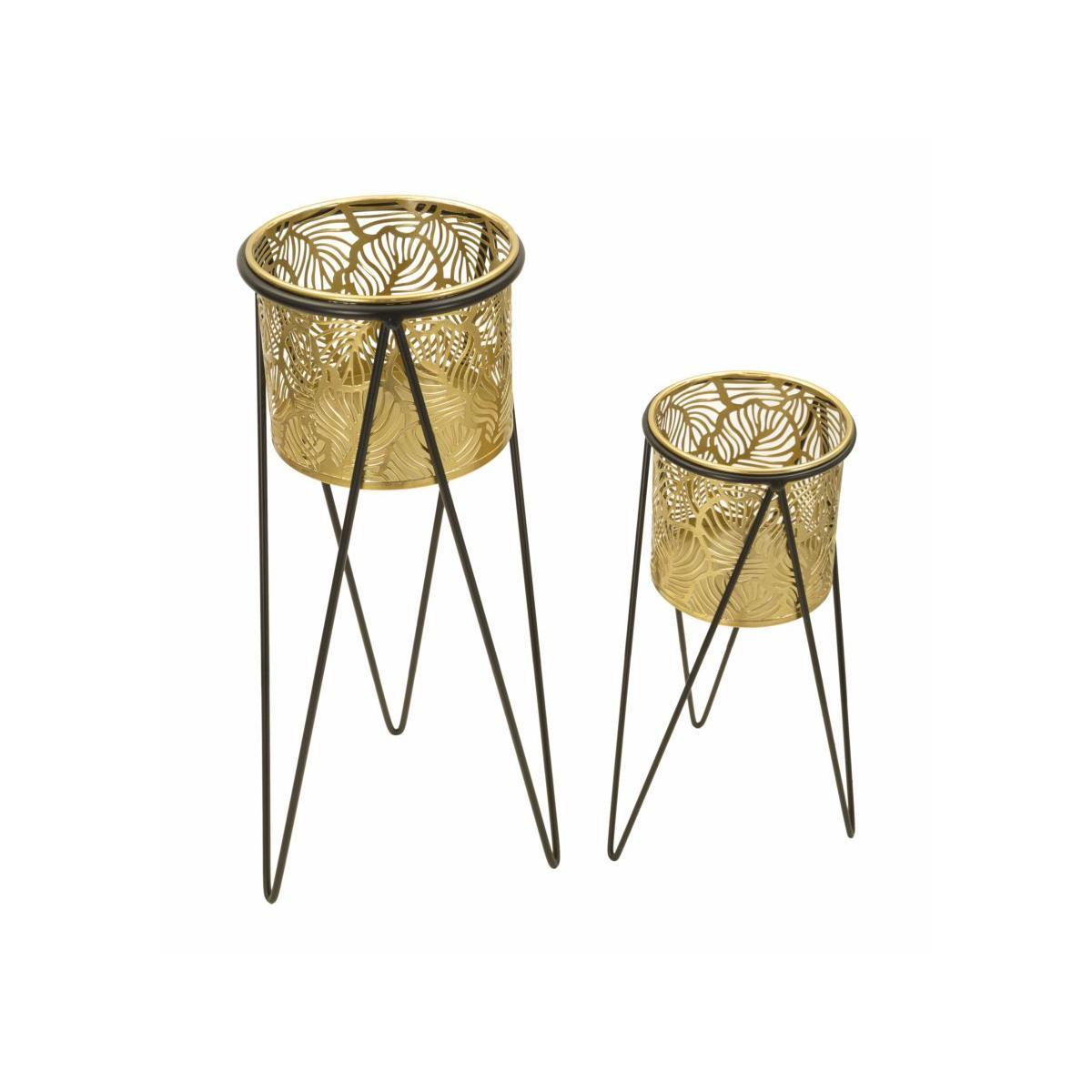 Porta Vasi Drak Coppia cm.21x20x46-18x18x32