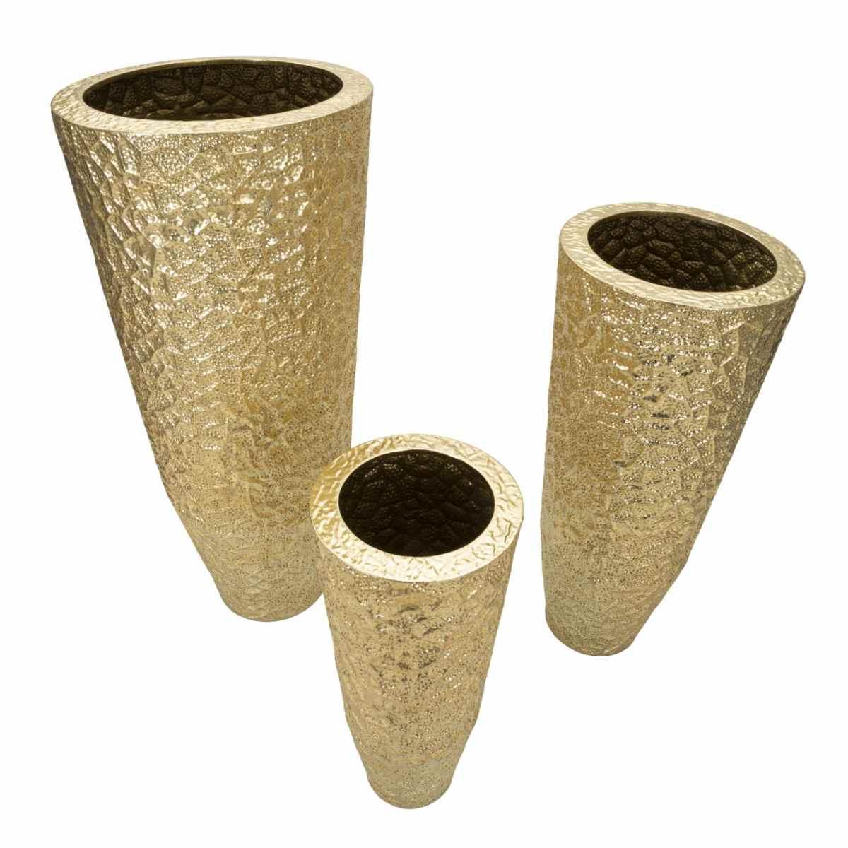 Porta Vasi Glasy Tris cm.Ø50,8x114,9-40x92,7-29,8x70,5