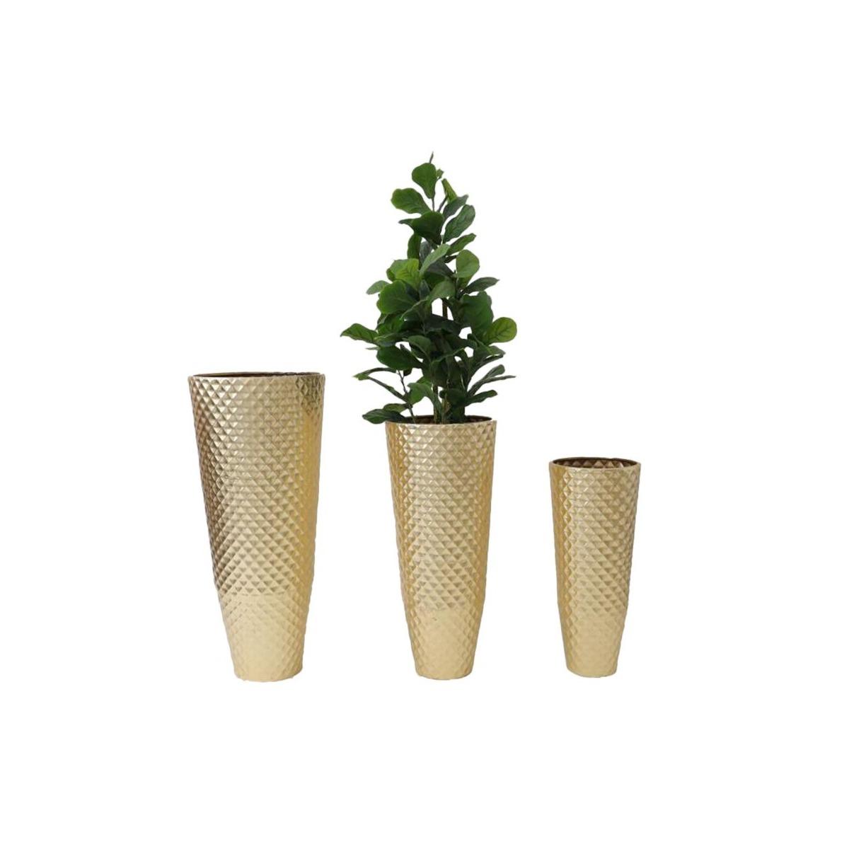 Porta Vasi Glotty Tris cm.Ø48x110-40x93-33x77-23x25x49