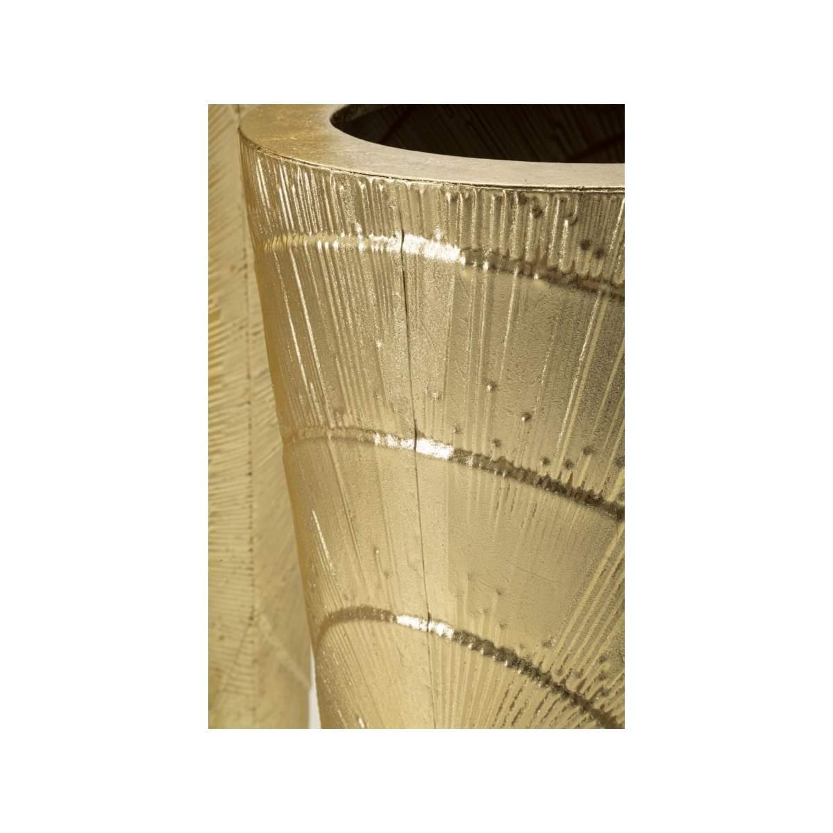 Porta Vasi Goldely Tris cm.Ø50,8x114,9-40x92,7-29,8x70,5