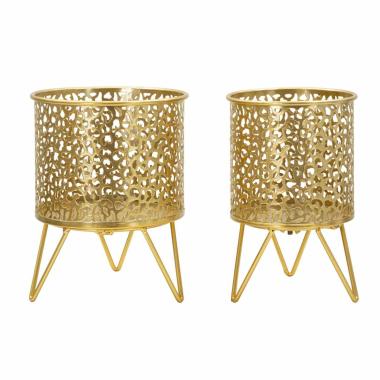 Porta Vasi Piny Coppia cm.Ø16x20-13x20