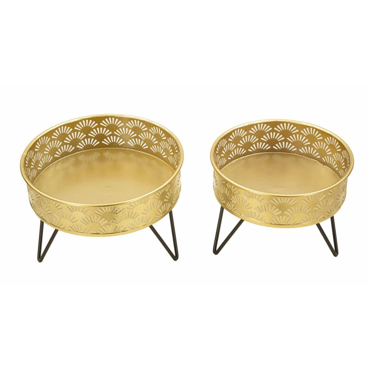 Porta Vasi Zanny Coppia cm.Ø20,5x13-18x13