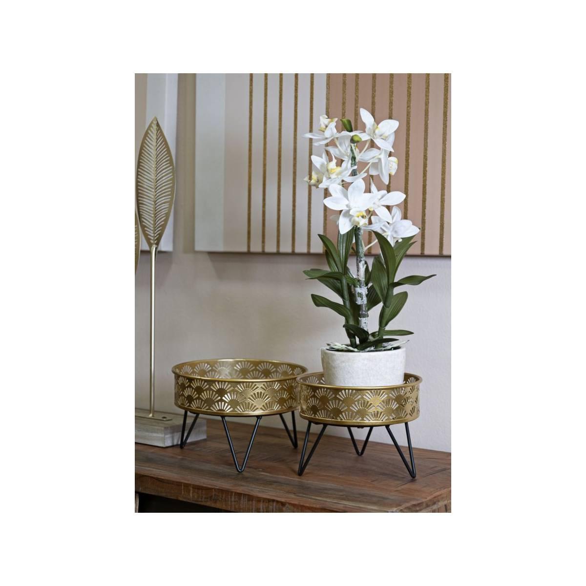 Porta Vasi Zanny Coppia cm.Ø20,5x13-18x13