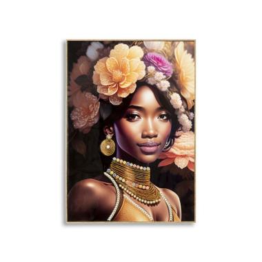 Quadro Dipinto Tela Con Cornice Zena Mod.A cm.72x4,5x102