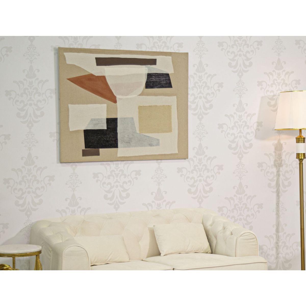 Quadro Dipinto Tela Redy Mod.A cm.80x2,8x100