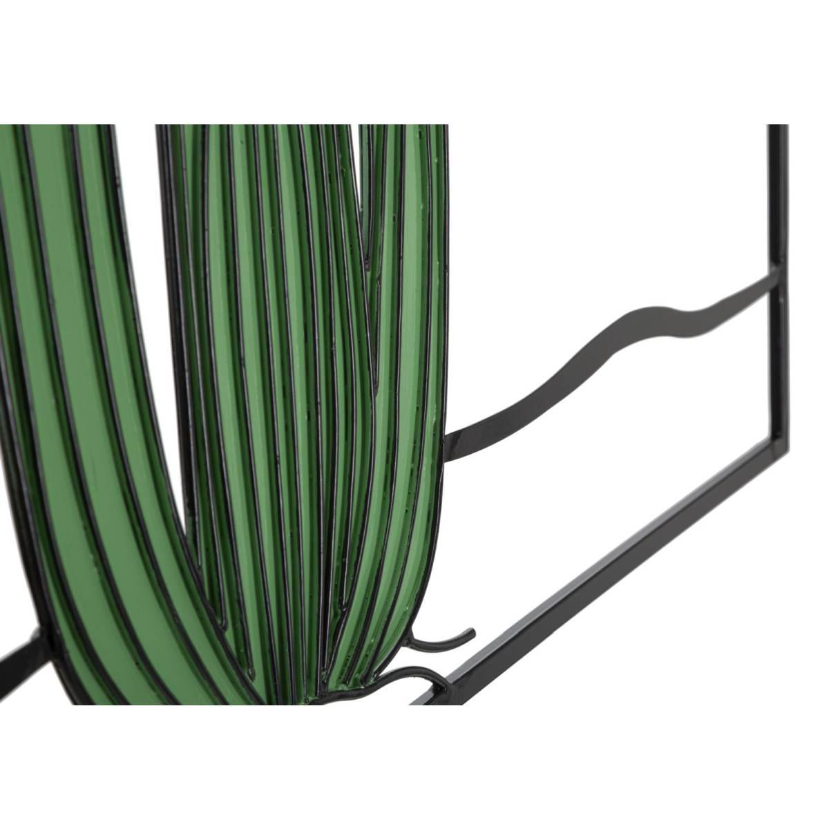 Quadro Pannello Da Muro Cactus cm.60x1,3x33