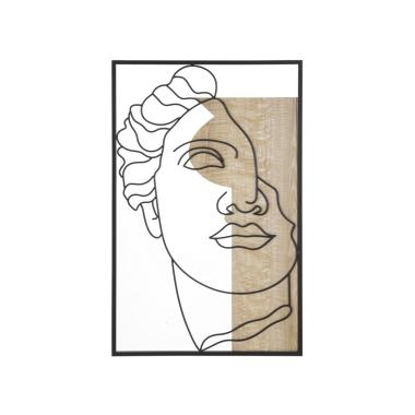 Quadro Pannello Da Muro David Mod.A cm.50x2x80
