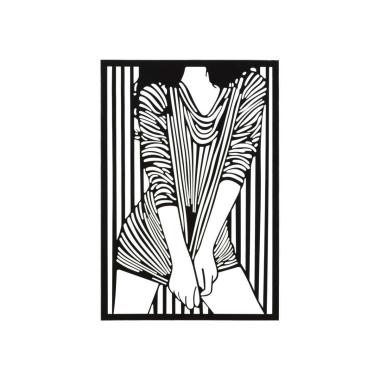 Quadro Pannello Da Muro Fashionable cm.40x1,3x60