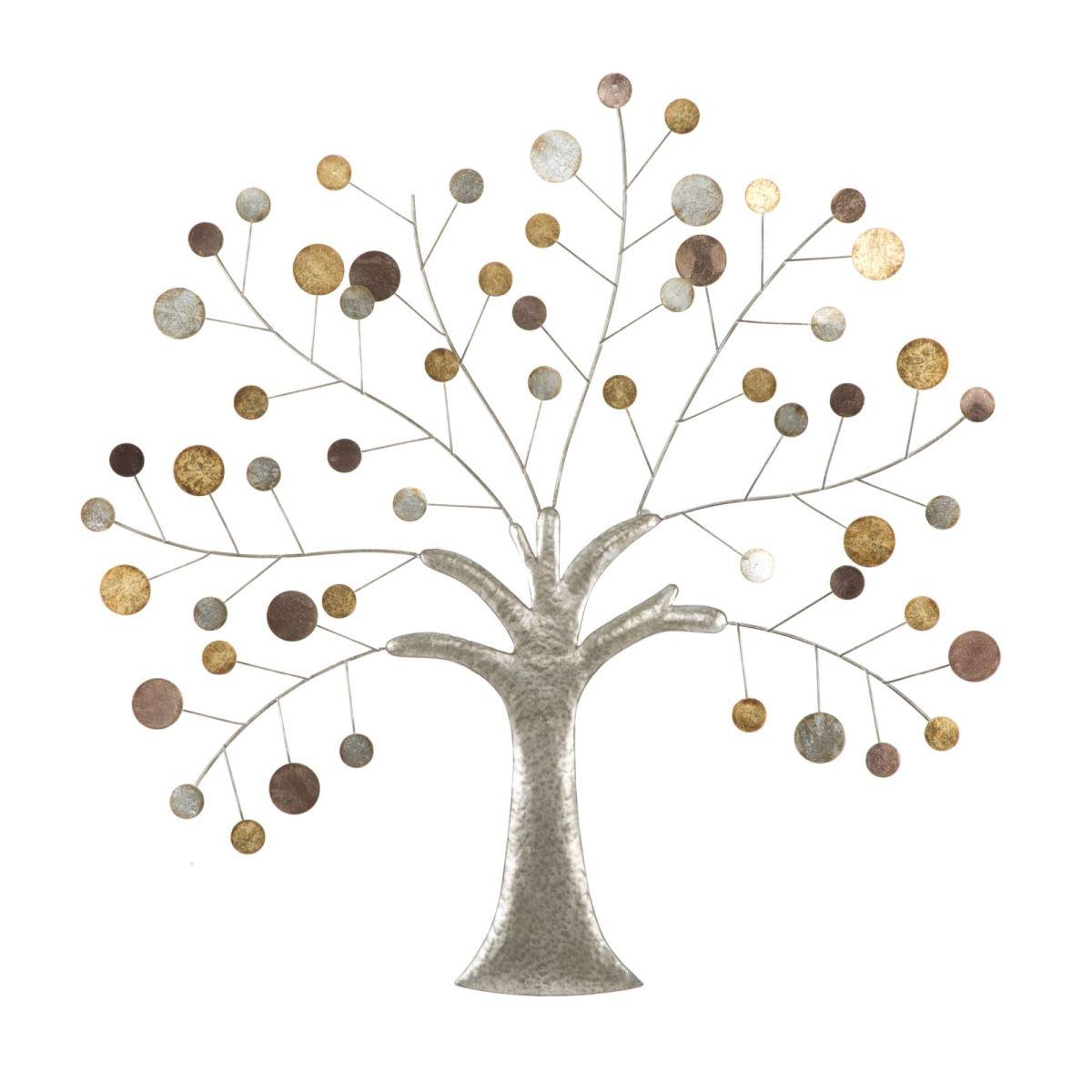 Quadro Pannello Tree cm.88x2,5x88
