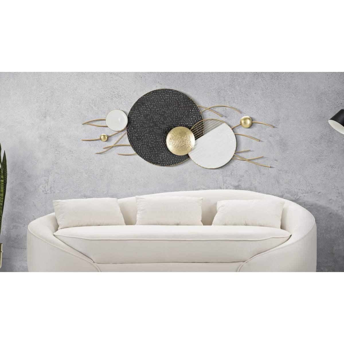 Quadro Pannello In Ferro Boly cm.129,5x8,3x53,3