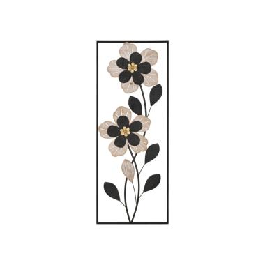 Quadro Pannello In Ferro E Legno Divaker Mod.-Bmod.-cm.27x2,5x70