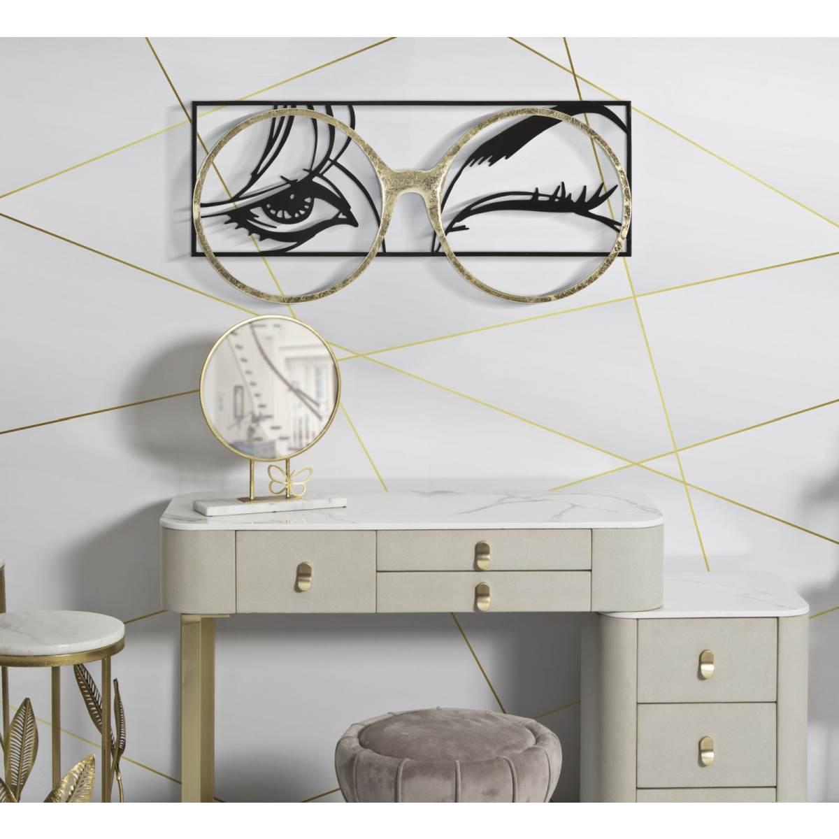 Quadro Pannello In Ferro Eyewear cm.89,5x3,8x41,3
