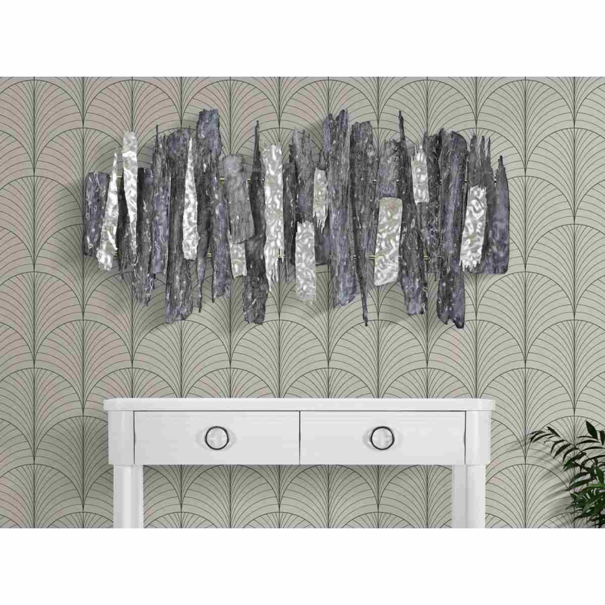 Quadro Pannello In Ferro Sculpt cm.122,6x6,4x62,9