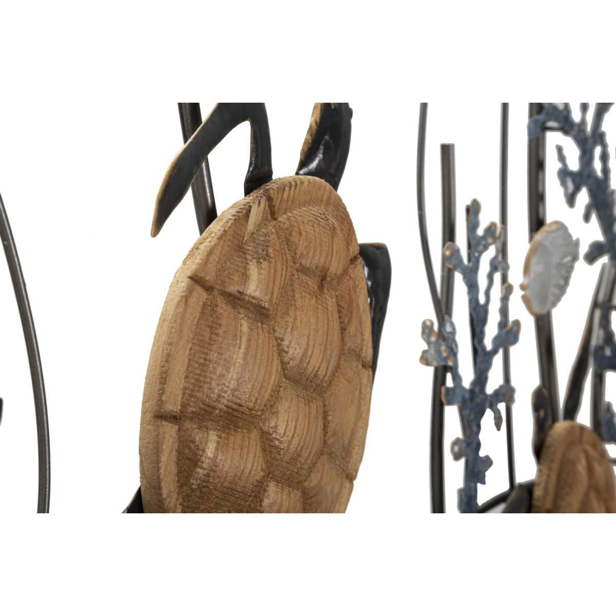 Quadro Pannello In Ferro Turtle cm.132,7x5,7x69,9
