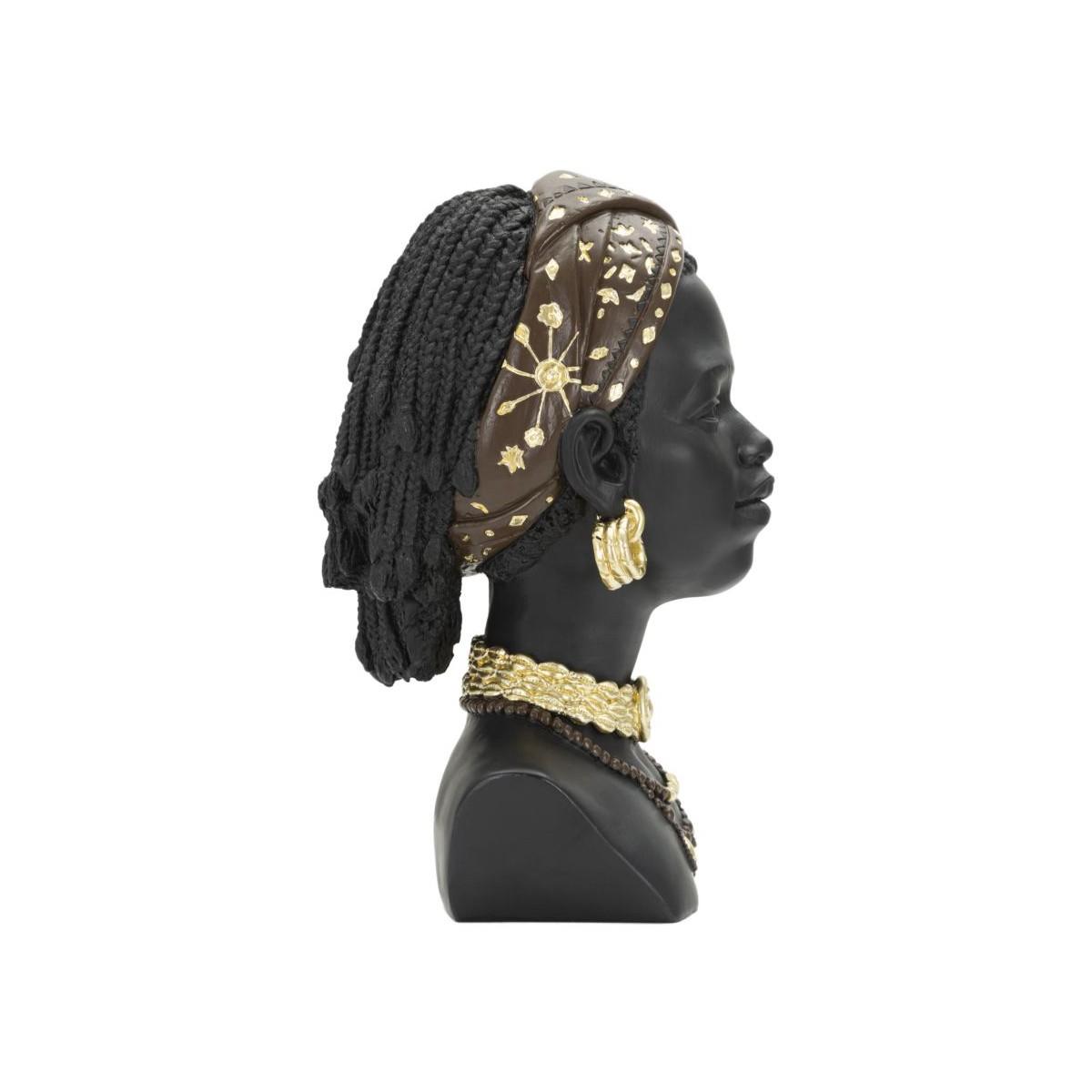 Scultura Donna Masai cm.19x18,5x30
