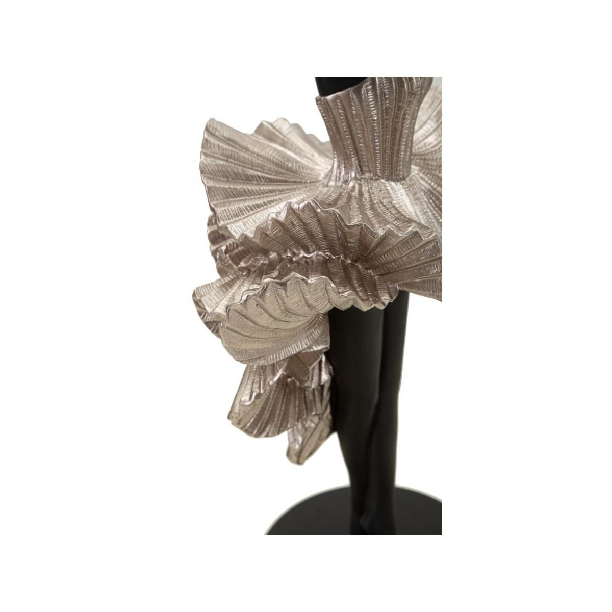 Scultura Donnina Fashion Silver Mod.A cm.17x14x43