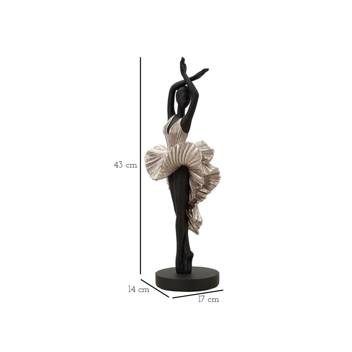 Scultura Donnina Fashion Silver Mod.A cm.17x14x43