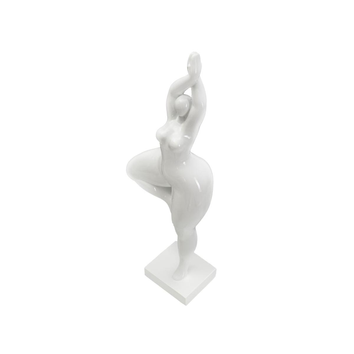 Scultura Donnina Yoga cm.16x9x45,8