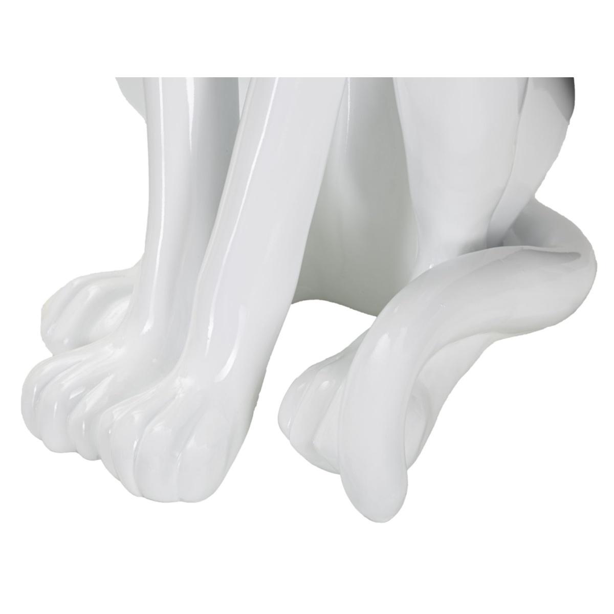 Scultura Leopardo Sit cm.27x28x74