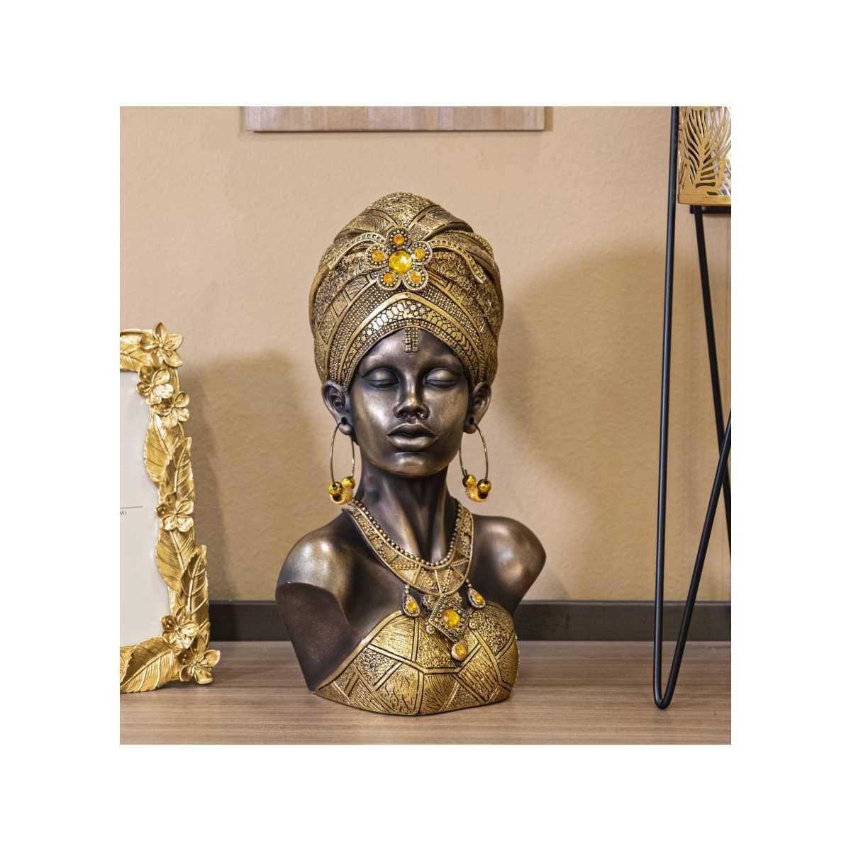 Scultura Mumbasa cm.21x15x34