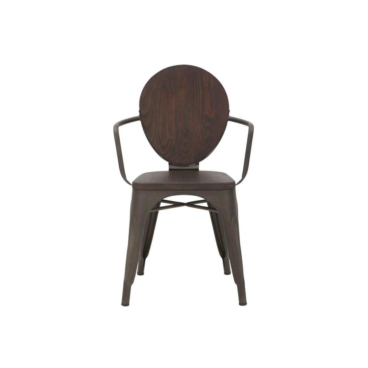 Sedia Harlem cm.54x51x83 Set 2 Pz Altezza Seduta cm.43)