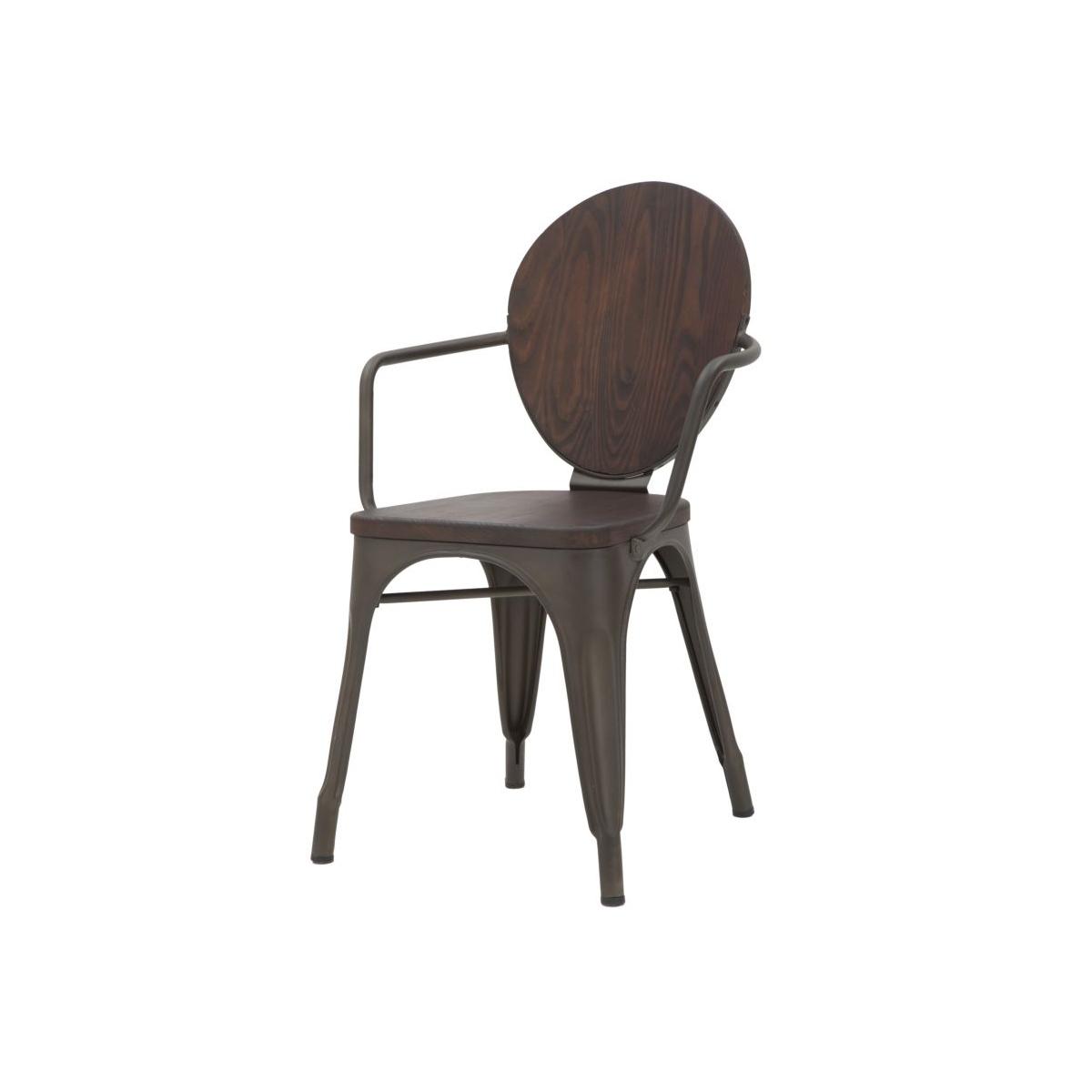 Sedia Harlem cm.54x51x83 Set 2 Pz Altezza Seduta cm.43)