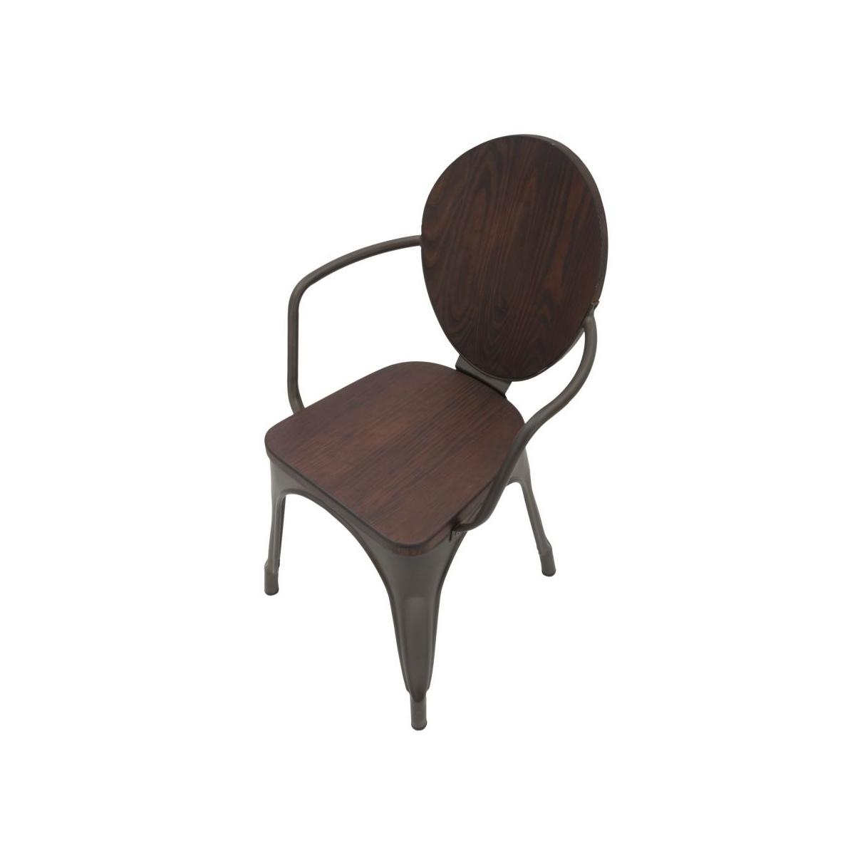 Sedia Harlem cm.54x51x83 Set 2 Pz Altezza Seduta cm.43)