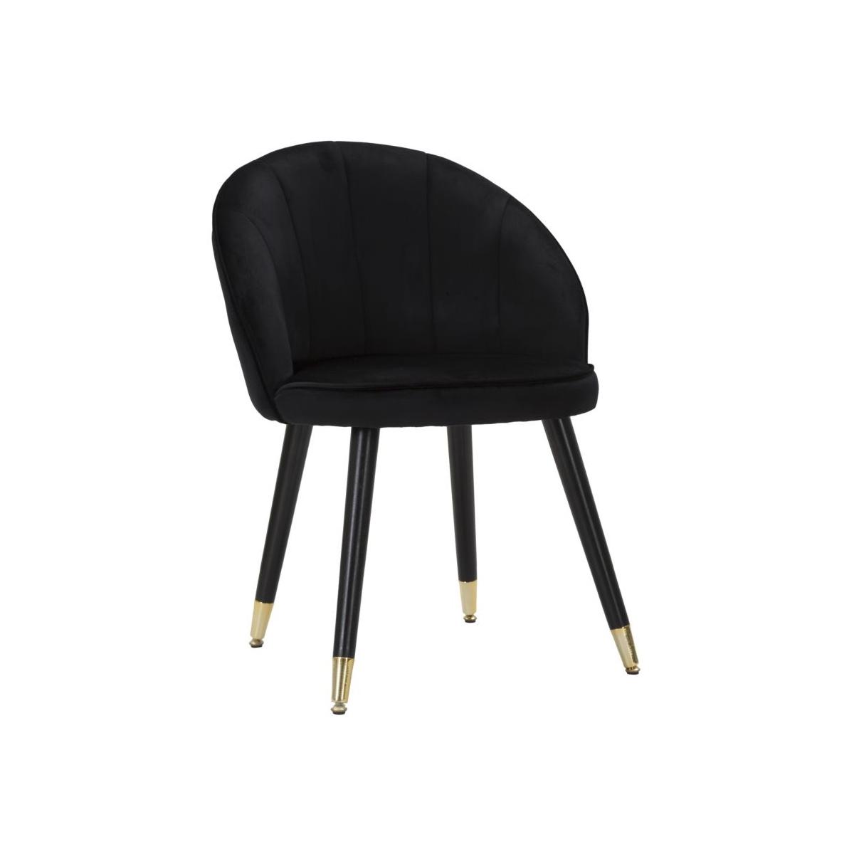 Sedia Loty Nera cm.57x58x80